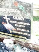 Ken LYONS, accidentally killed 23-5-1982 aged 59 years; Lockrose Green Pastures Lutheran Cemetery, Laidley Shire 