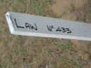 
LAW No 433,
Logan Village Cemetery, Beaudesert
