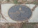 
MUNRO;
James Benjamin, died 29 June 1999 aged 72 years;
Logan Village Cemetery, Beaudesert Shire
