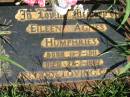 
Eileen Agnes HUMPHRIES,
born 11-7-1911 died 27-2-1987;
St Michaels Catholic Cemetery, Lowood, Esk Shire

