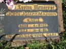 
John Joseph MADDEN (Knox),
born 4-8-22 died 18-9-85;
St Michaels Catholic Cemetery, Lowood, Esk Shire
