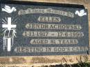 
Ellen JENDRACHOWSKI,
1-11-1917 - 17-6-1999 aged 81 years;
St Michaels Catholic Cemetery, Lowood, Esk Shire
