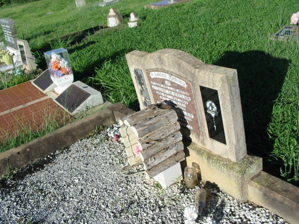 Elizabeth KELLER, wife mother,  | died 24 May 1964 aged 72 years;  | Johann KELLER, father,  | died 28 April 1966 aged 82 years;  | St Michael's Catholic Cemetery, Lowood, Esk Shire  | 