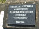 
Otto F R SPENGLER
16 Jul 1971, aged 76
Lowood General Cemetery


