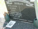 
William James (Jim) HOBAN
b: 23 Apr 1946, d: 29 Jul 1999
Lowood General Cemetery

