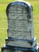 
Dorothy Ella BOARD
aged 17
Stephen Flewell SMITH
aged 16
drowned at Lowood 2 Jan 1909

Ian Flewell SMITH
28 Nov 1905, aged 14 months
Lowood General Cemetery

