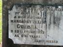 
Margaret Ellen GOEBEL
11 Jan 1953, aged 61
Lowood General Cemetery

