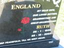 
Ruth ENGLAND
b: 26 Jan 1939, d: 28 Oct 2003
Lowood General Cemetery

