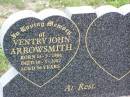 
Ventry John ARROWSMITH,
born 14-3-1906 died 18-3-2002 aged 96 years;
Ma Ma Creek Anglican Cemetery, Gatton shire
