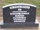 
Ernest Walter HEATH, husband,
died 31-10-2003 aged 75 years;
Ma Ma Creek Anglican Cemetery, Gatton shire
