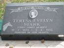 Teresa Evelyn STARK, 12-2-1973 - 3-8-1995; Marburg Lutheran Cemetery, Ipswich 
