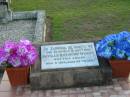 
Neville Raymond WENDT, son brother,
died 9 Nov 1966 aged 25 years;
Marburg Lutheran Cemetery, Ipswich
