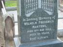 
Wilhelm Frederick MARTENS,
died 19 May 1933 aged 50 years;
Marburg Lutheran Cemetery, Ipswich
