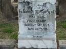 
May Irene VERRENKAMP,
died 16 Sept 1923 aged 18 years;
Marburg Lutheran Cemetery, Ipswich
