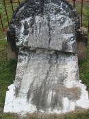 
Gottfrid GIESS,
born 2 April 1831 died 6 Jan 1911;
Magreta GIESS,
born 11 June 1826 died 16 April 1913;
Marburg Lutheran Cemetery, Ipswich
