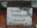 
Graham VERRENKAMP,
26-4-41;
Marburg Lutheran Cemetery, Ipswich
