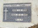 
(Brother) Hubert TRUMM,
born 1-6-1935 died 10-11-1980;
Woodlands cemetery, Marburg, Ipswich
