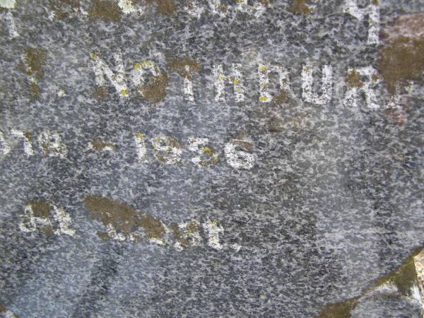 Johann NOTHDURFT,  | 1878 - 1956;  | Meringandan cemetery, Rosalie Shire  | 