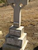 
Mary KRUGER,
native of Germany,
died 15 Jan 1919 aged 72 years;
Meringandan cemetery, Rosalie Shire
