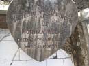 
Norman WELKE,
died 24 June 1933 aged 11 months;
Meringandan cemetery, Rosalie Shire
