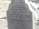 
Catherine TROUSDELL,
native of Delgany Wicklow Ireland,
died Gomoron 1 May 1896 aged 69 years;
Meringandan cemetery, Rosalie Shire
