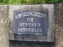 
Graham FAULKNER;
Milbong General Cemetery, Boonah Shire
