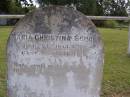 Maria Christina SCHULZ, born 25 July 1817 died 2 April 1897; Minden Baptist, Esk Shire 