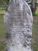 
Johann Carl Martin NEUENDORF,
born 27 April 1833 died 13 Jan 1899;
Minden Baptist, Esk Shire
