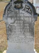 
Heinrich August Friedrich WRUCK
b: 10 Dec 1839, d: 12 Jun 1908
Minden Zion Lutheran Church Cemetery
