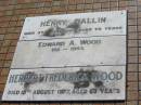 
Phyllis Edna BALLIN
10 Aug 1938, aged 17 years 6 months
Alvine Anne BALLIN
22 July 1965 aged 70

Henry BALLIN
3 June 1963 aged 79
Edward A WOOD
b: 1911, d: 1993
Herbert Frederick WOOD
18 Aug 1977 aged 63
Minden Zion Lutheran Church Cemetery
