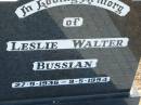 
Leslie Walter BUSSIAN
b: 27 Sep 1936, d: 9 May 1994
Minden Zion Lutheran Church Cemetery
