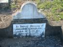 
Johannes KISZLING
died 26 Jan 1931 aged 55
MindenCoolana - St Johns Lutheran 
