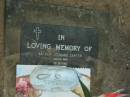 Arthur Leonard CARTER, died 1 Oct 1963; Mooloolah cemetery, City of Caloundra  