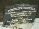William NEILL, husband father, 1-8-1882 - 5-9-1961; Dolly Nina NEILL, mother, 1-11-1895 - 24-7-1980; Mooloolah cemetery, City of Caloundra  