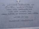 
Gwen MCINTYRE,
born 19 Dec 1922,
died 18? March 1986,
sister of Gordon & Peter;
Mooloolah cemetery, City of Caloundra
[REDO]

