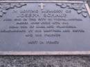 Joseph SCHAUP, born 1910 Vienna Austria, died 16 June 1982, son of Karl & Franciska, remembered by brother & sister; Mooloolah cemetery, City of Caloundra  