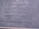 Shirley TEBBUTT, born 24 June 1935, died 9 April 1983; Mooloolah cemetery, City of Caloundra  