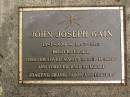 John Joseph GAIN, 13-1-1939 - 16-7-1993, father, missed by Sharyne, Jason & families; Mooloolah cemetery, City of Caloundra 