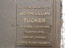 Judith Lillian TUCKER, 29-8-1944 - 23-10-1993, daughter wife mum grandma; Mooloolah cemetery, City of Caloundra 