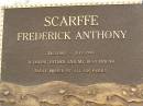 Frederick (Fred) Anthony SCARFFE, 24-3-1961 - 1-11-1998, father friend; Mooloolah cemetery, City of Caloundra 