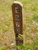 Troy BOOTH, 1972 - 1996; Mooloolah cemetery, City of Caloundra 