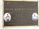 Shane Robert STEWART, son brother brother-in-law, born 28-12-72, died 19-6-99 aged 26 years; Mooloolah cemetery, City of Caloundra 