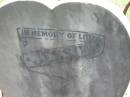 
Jessie;
Moore-Linville general cemetery, Esk Shire
