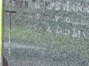 Brian Thomas HARRISON accidentally killed 15 Sep 1963, aged 31 Mt Cotton / Gramzow / Cornubia / Carbrook Lutheran Cemetery, Logan City  