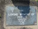 Stefan PECKO accidentally killed 18 Sep 1983, aged 37 Mt Cotton / Gramzow / Cornubia / Carbrook Lutheran Cemetery, Logan City  