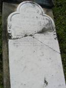 Friedrich STERN b: 29 Oct 1835, d: 16 Jul 1886 Mt Cotton / Gramzow / Cornubia / Carbrook Lutheran Cemetery, Logan City  