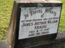 James Arthur William KRAUSE d: 4 Jul 1937, aged 53 Mt Cotton / Gramzow / Cornubia / Carbrook Lutheran Cemetery, Logan City  