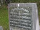 W F SOMMER 24 Nov 1926, aged 78 A F C SOMMER 16 Jan 1926, aged 73 Mt Cotton / Gramzow / Cornubia / Carbrook Lutheran Cemetery, Logan City  