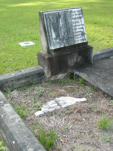 Johanna Dorothy BEUTEL  | 22 Mar 1942, aged 65 years 7 months  | Mt Cotton / Gramzow / Cornubia / Carbrook Lutheran Cemetery, Logan City  |   | 