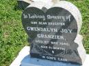 
Gwendalyn Joy GRANZIEN
4 May 1946, aged 6 12 months
Mount Beppo Apostolic Church Cemetery
